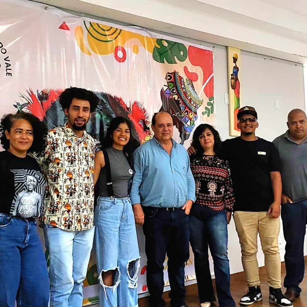 Participantes do evento da Consciência Negra em 2023